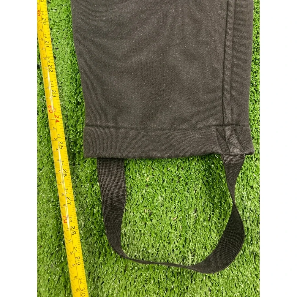 Ellesse Mens Black Heavyweight Fleece‎ Stirrup Sweatpants Joggers Sport MD